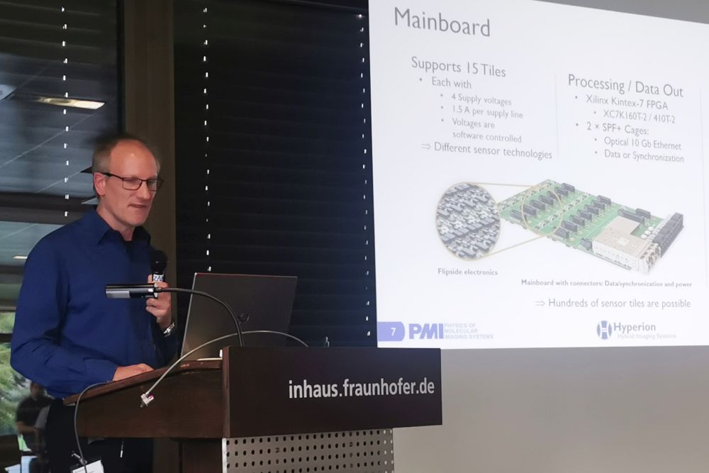 Presentation at the PET-Tech workshop at Fraunhofer in Duisburg