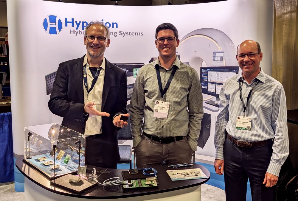 Demonstration of the new Hyperion analog sensor tile at IEEE NSS MIC 2024